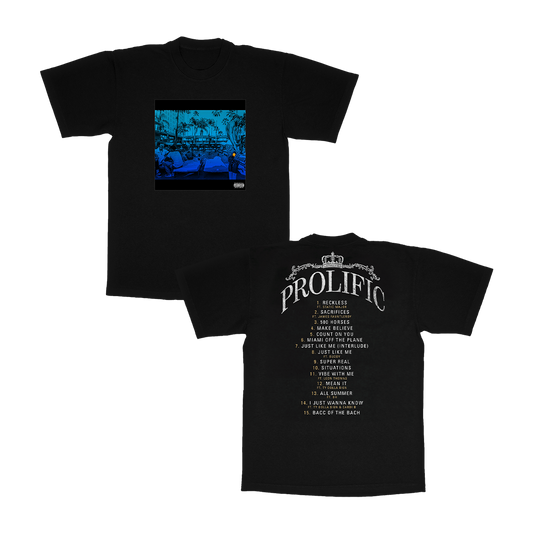 PROLIFIC Album Tee - Black